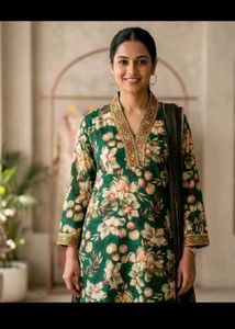 four straight + anarkali suits  pant  sets