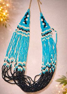 Boho Beaded Necklace