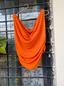 cowl neck party top