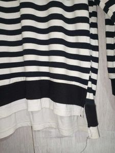 Striped Layered Look Top