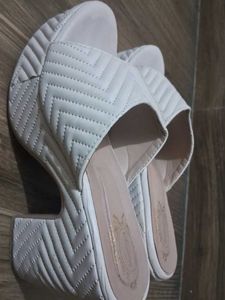 cream coloured high heels