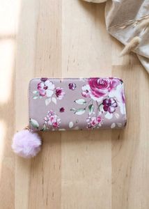 🆕Floral Zip-Around Wallet