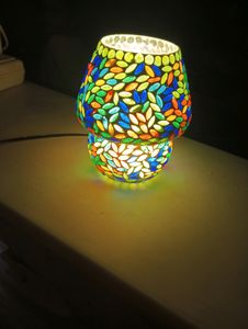 Ceremic Mosaic Table Lamp