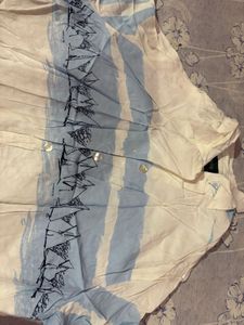 Men's Sailing Ship Print Shirt