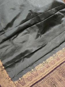 Elegant Gray Saree