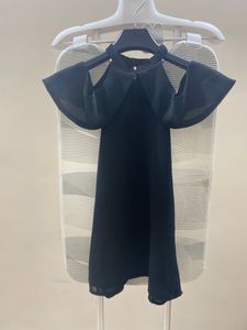 Elegant Black Halter Neck Top
