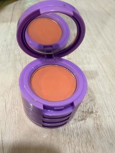 Purple Compact Blush with Mirror