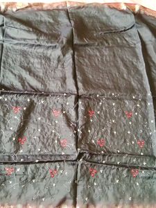 Boarder Banarasi Saree With Blouse