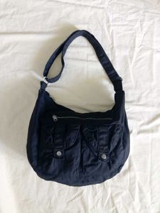Casual Black Crossbody Bag