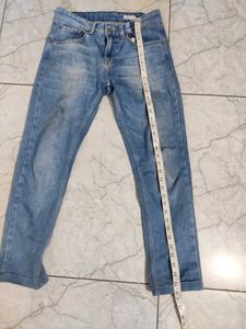 Mango Light Wash Denim Jeans