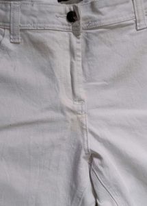 Women's White Flare Jeans