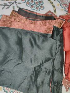Beautiful Embroidered Indian unstitched d Suit