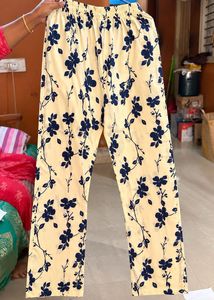 Yellow Floral Kurta Set with Pants
