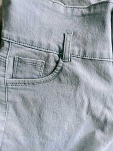 Denim High Waist Shorts