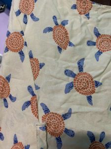 Cute Turtle Print Summer Dress