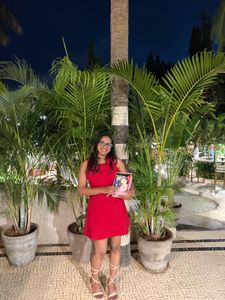 Chic Red Backless Mini Dress