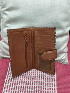 Boho Woven Clutch Wallet