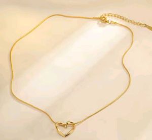 Delicate Gold Heart Necklace