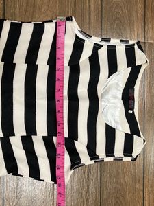 Striped Fit &amp; Flare Dress