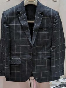 Men's Checked Blazer