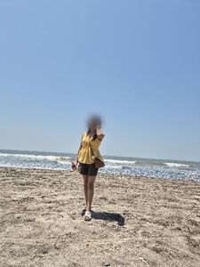 Yellow Striped Knot Front Sleeveless Top