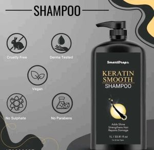 SmartDrops Keratin Smooth Shampoo