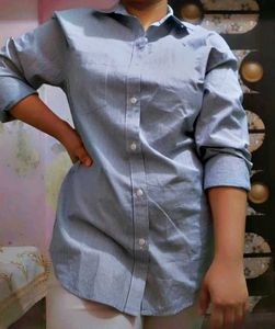 Striped Button-Down Shirt