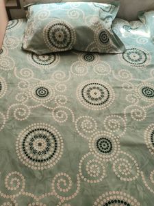 Boho Circle Print Bed Sheet Set