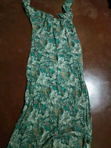Beautiful Floral Print Maxi Dress