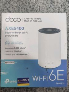 TP-Link Deco XE75 Wi-Fi 6E Router
