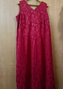 Vintage Floral Maxi Dress