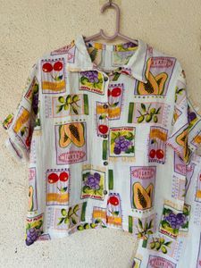 Fruit Print Co-ord Set