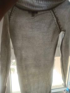 Cozy Knit Turtleneck Tunic Sweater