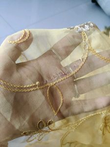 Yellow Embroidered Lehenga Choli Set