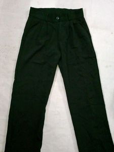 Korean double pleated Classic Black Trousers