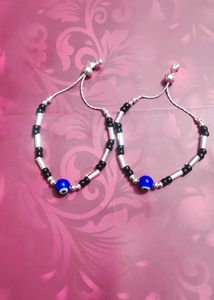 Evil Eye bracelet pure silver