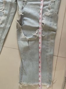 Distressed Lightwash Denim