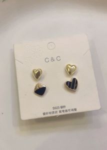 ✨New Chic Heart &amp; Geometric Stud Earrings Set✨