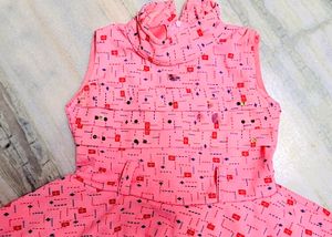 Cute Print Baby Girl Frock New Condition