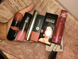 Assorted Lipsticks and Liners Collection