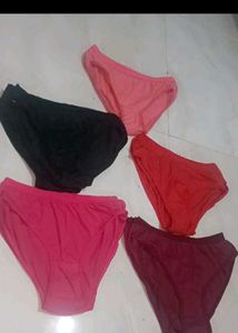 set of 5 Women's Brief