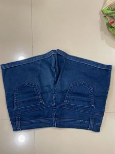 Classic Blue Denim Shorts