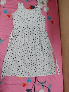 Starry White Dress