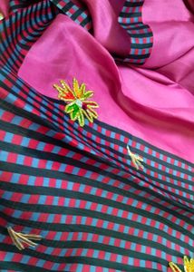 Pink Saree