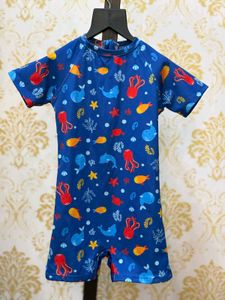 Cute Blue Sea Creature Swimsuit