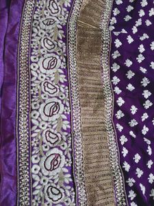 Elegant Purple Embroidered Kurta Set