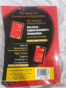English grammar &amp; Composition