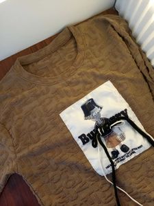 Textured Brown Tee