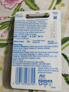 Oral-B Essential Floss - Mint