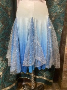 Stunning Off-Shoulder Ombre Gown